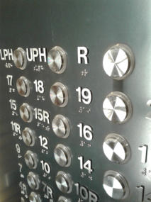 Stainless Steel numbers with pins